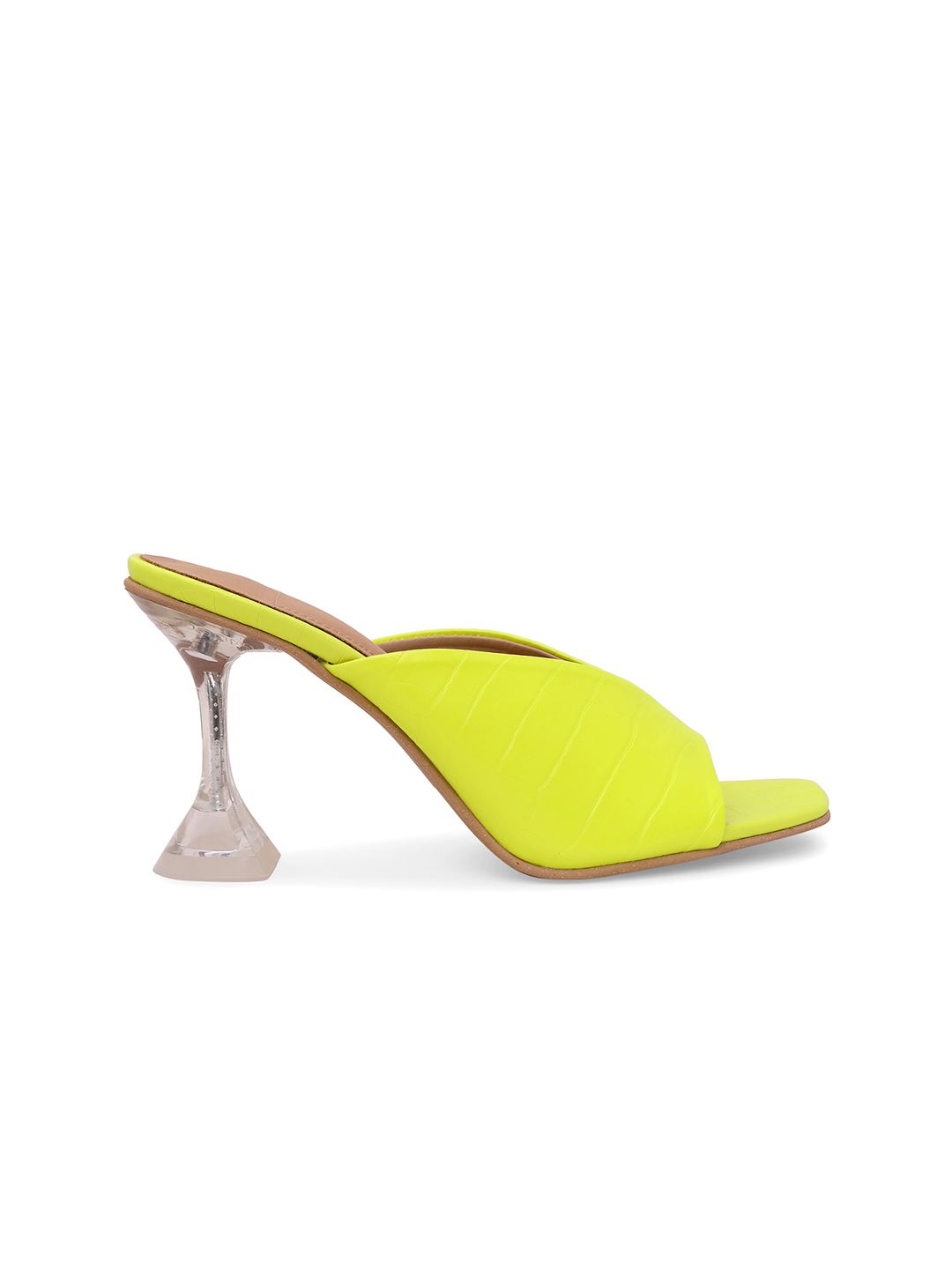 MODA-X Green Peep Toes Price in India