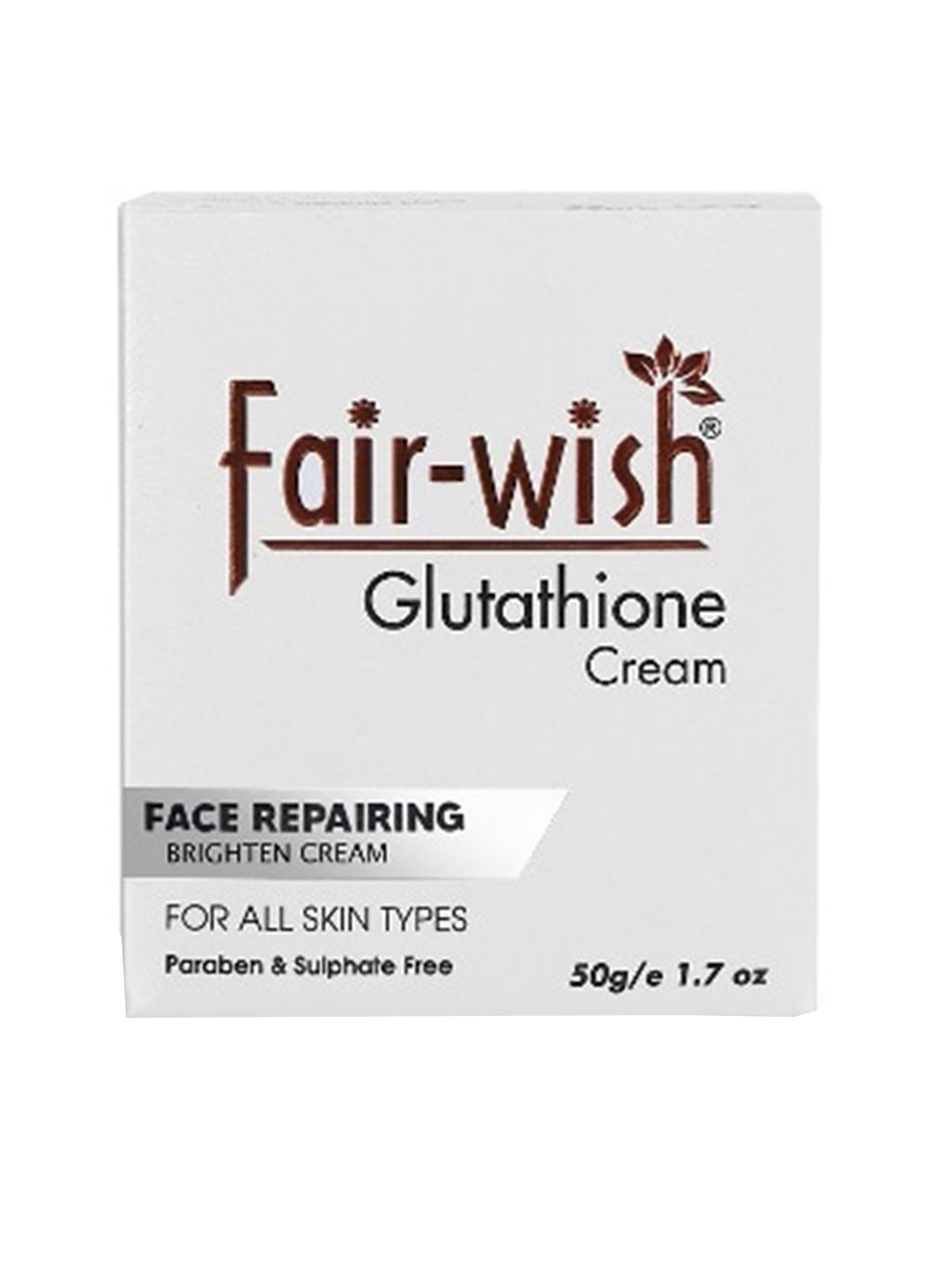 fair wish glutathione cream Buy Fair Wish Set of 2 Glutathione Face Repairing Brighten Cream For All  Skin Types- 50 g Each - Skin Care Combo for Unisex 19037244