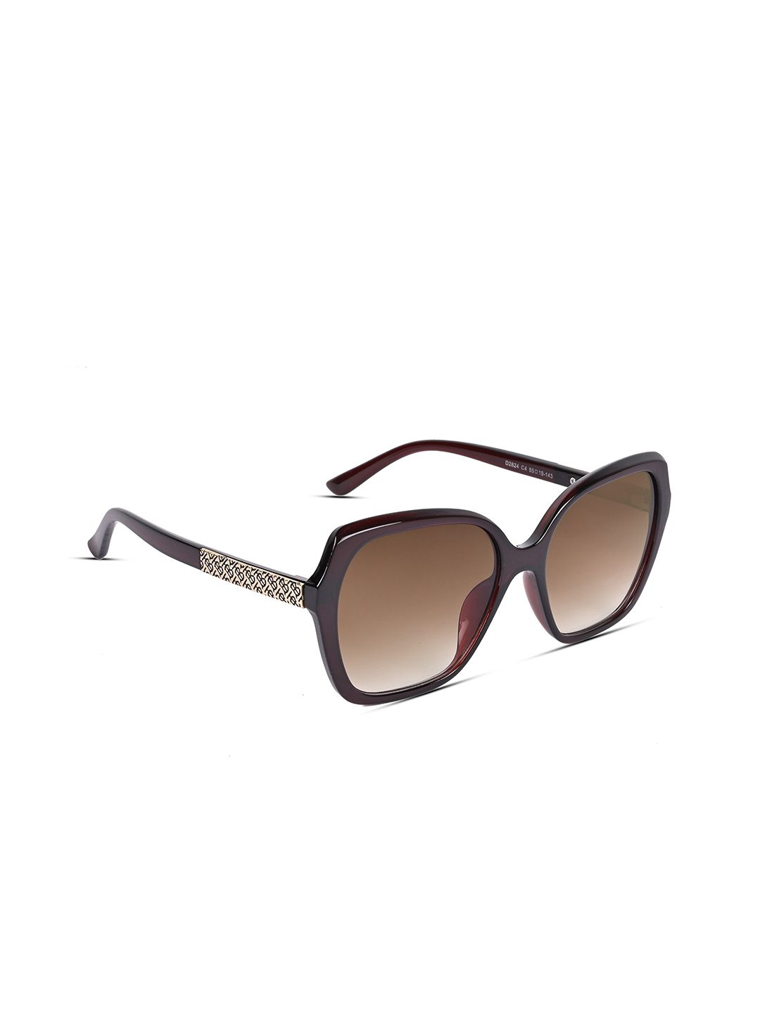 Voyage Women Brown Lens & Brown Sunglasses with UV Protected Lens Price in India