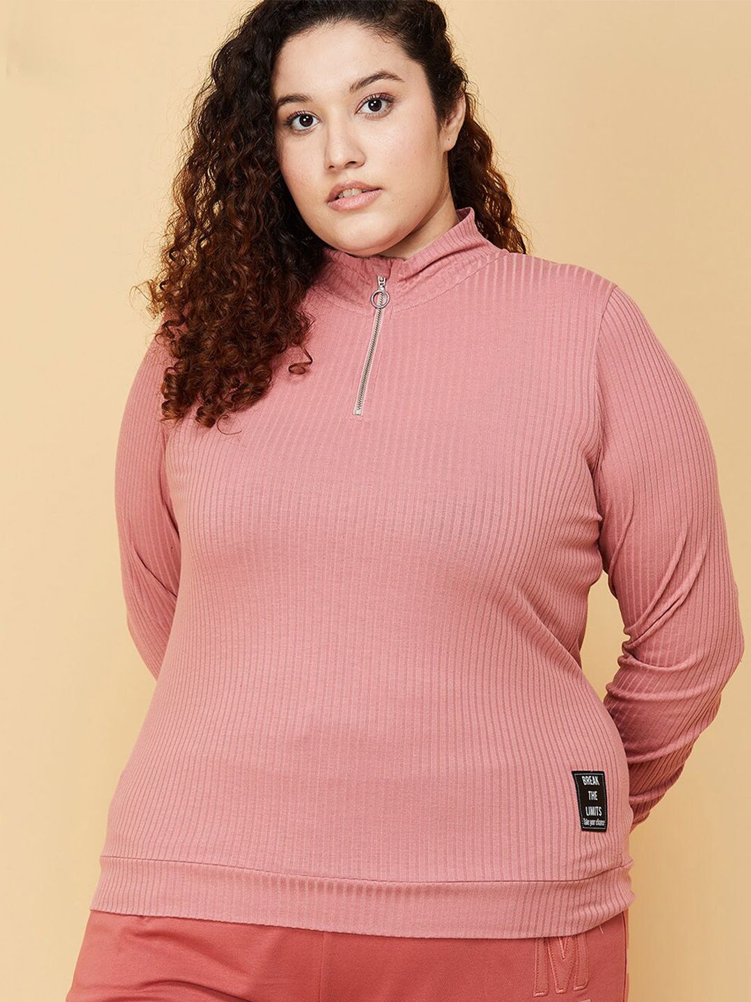 max Peach-Coloured Top