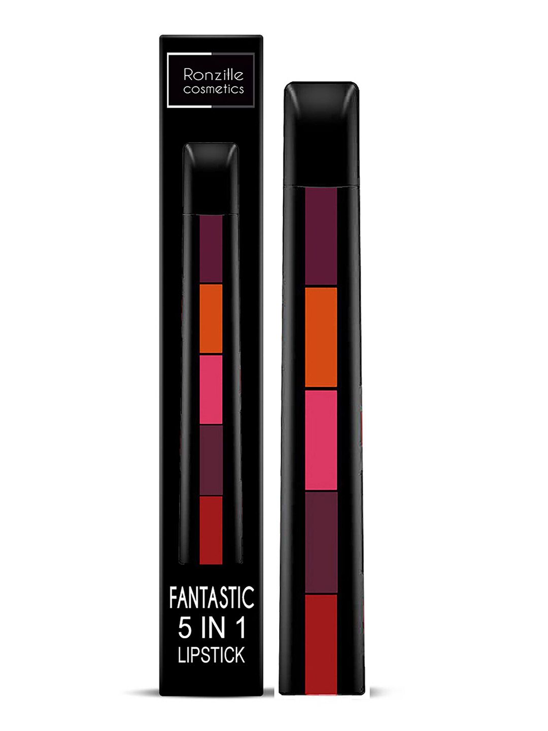 Ronzille 5 in 1 Lipstick Shade-C 10 gm