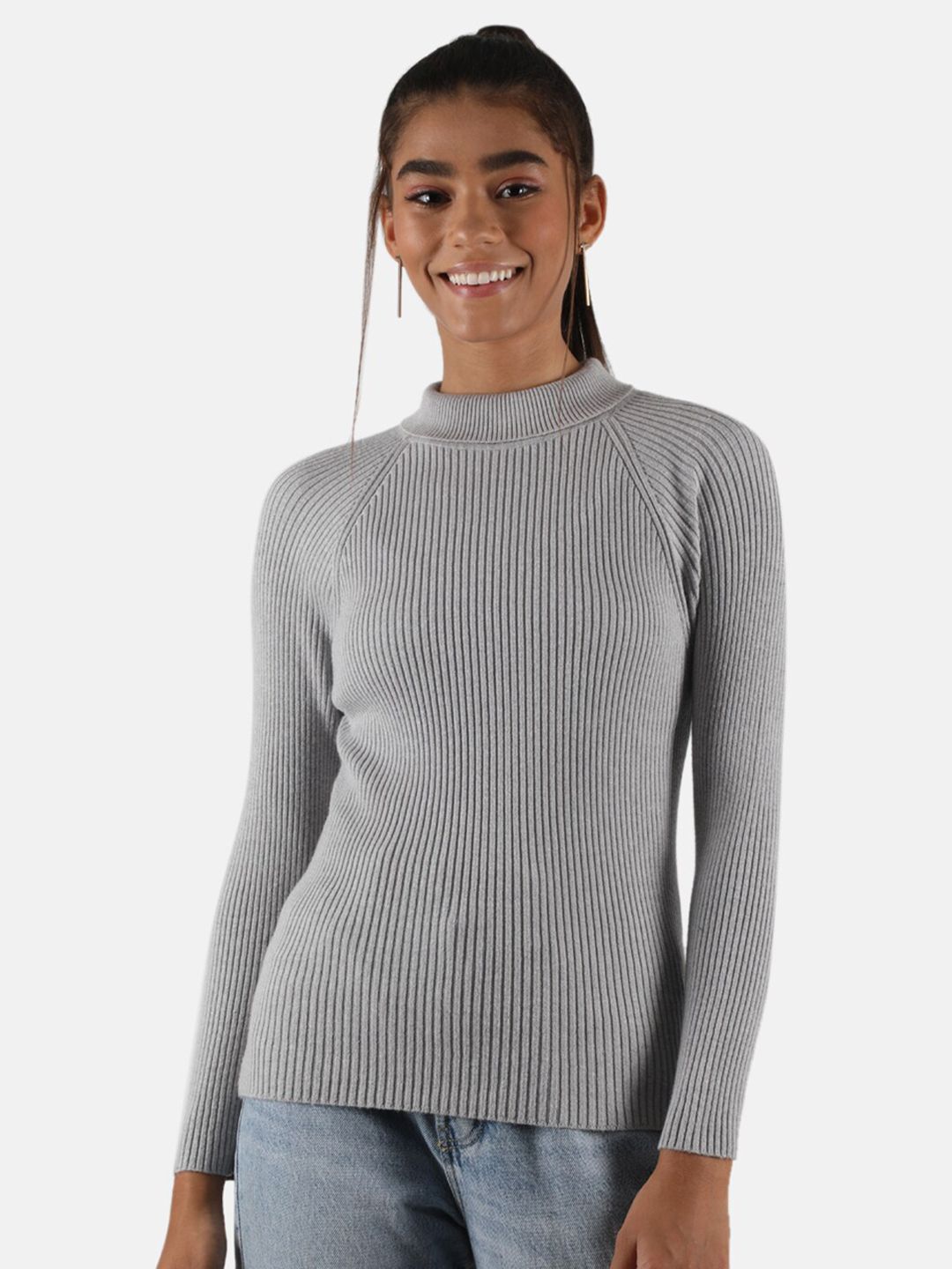 Monte Carlo Women Grey Pullover Price in India