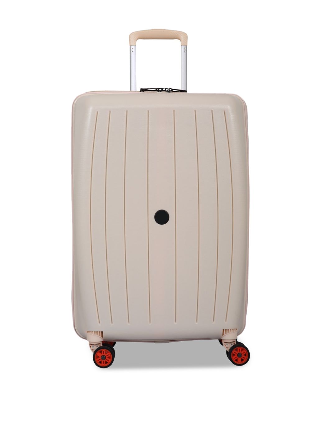 Polo Class Beige Solid Hard-Case 28 Inch Trolley Bag Price in India