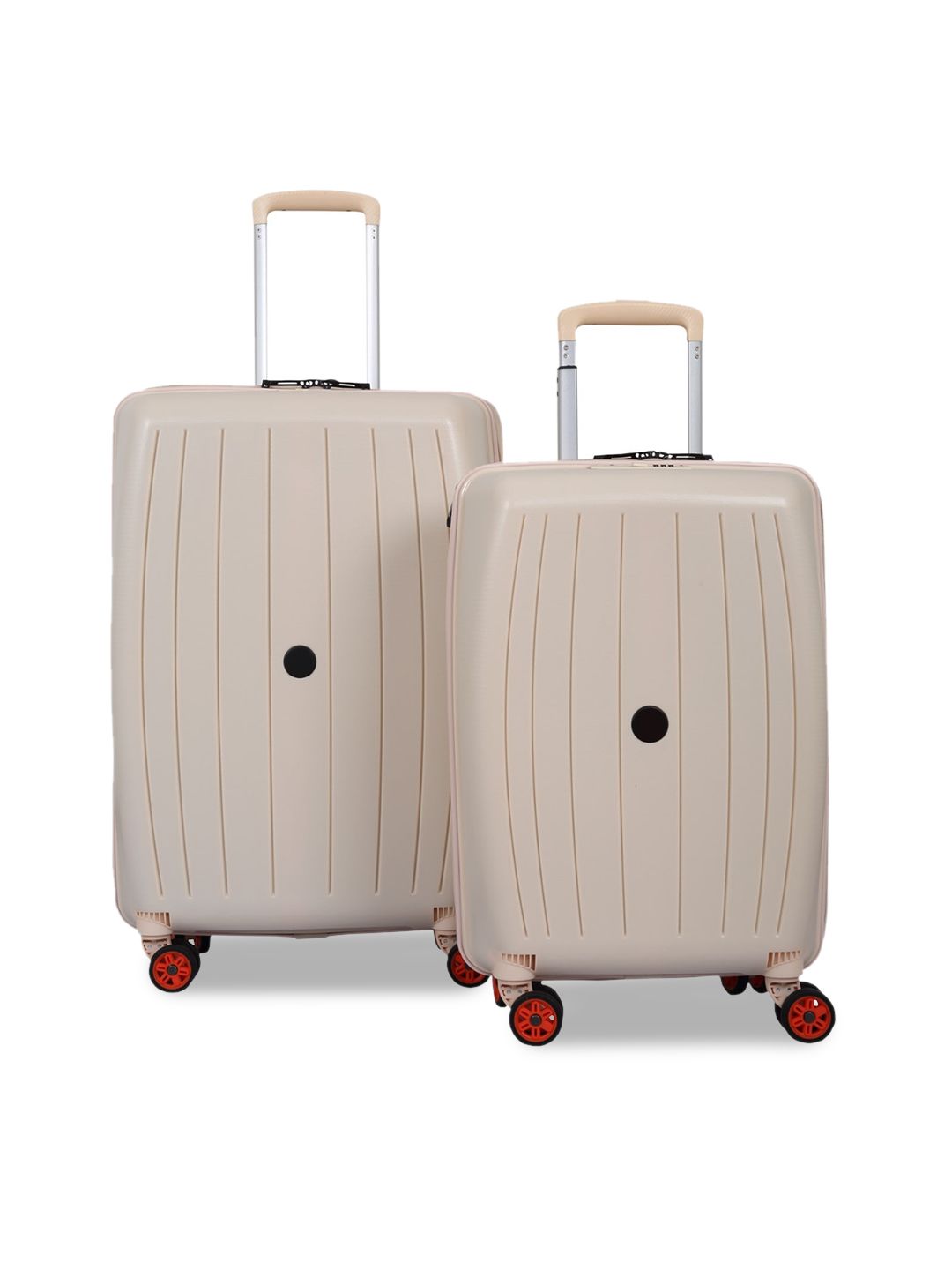 Polo Class Set of 2 Beige Trolley Bag Price in India