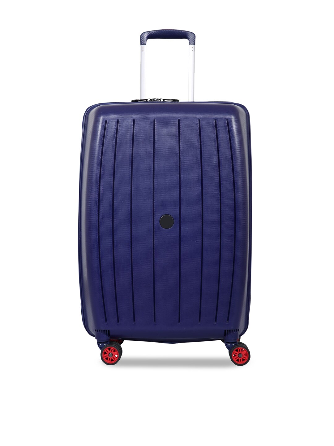 Polo Class Purple Solid 24-Inch Trolley Bag Price in India