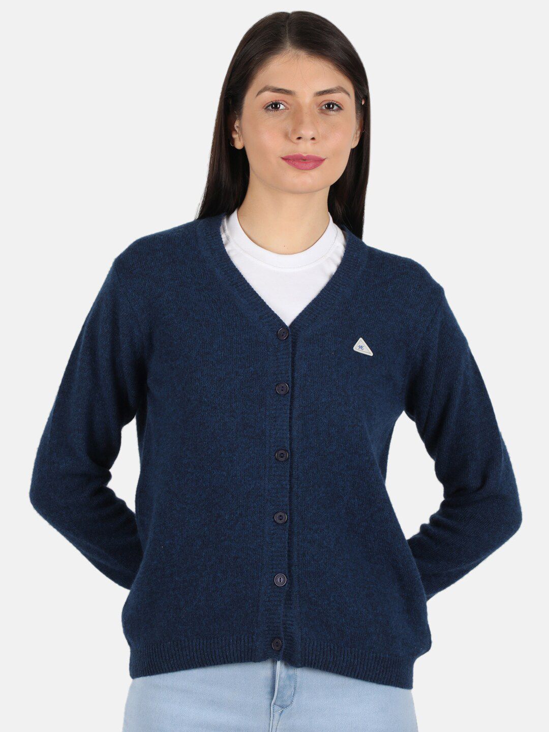 Monte Carlo Women Blue Cardigan Price in India