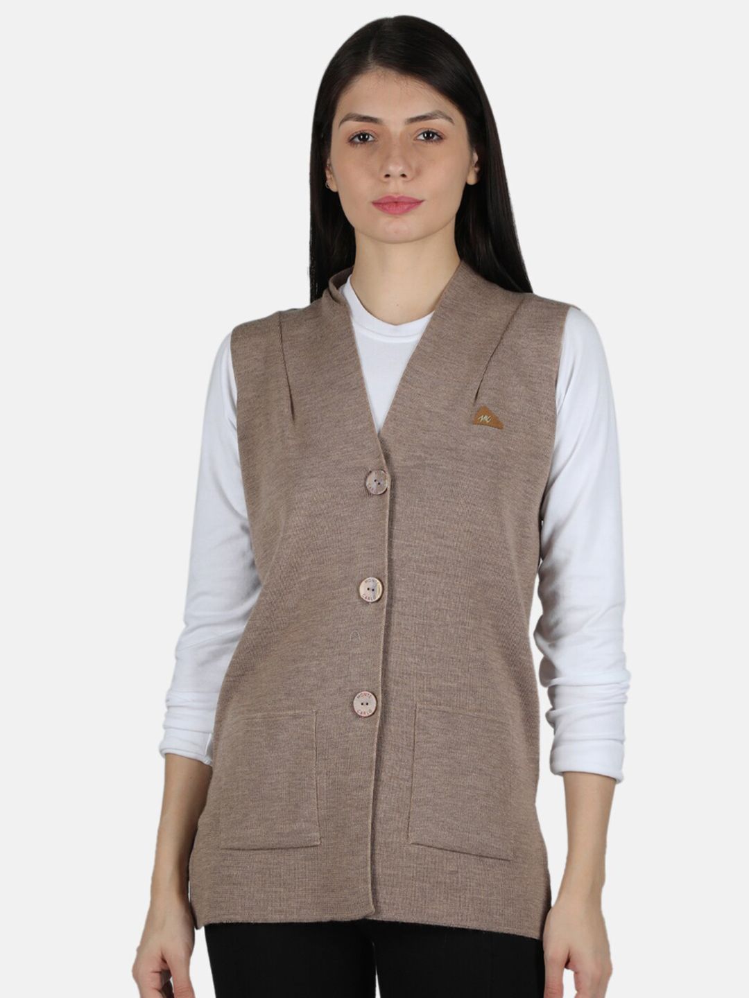 Monte Carlo Women Brown Cardigan Price in India