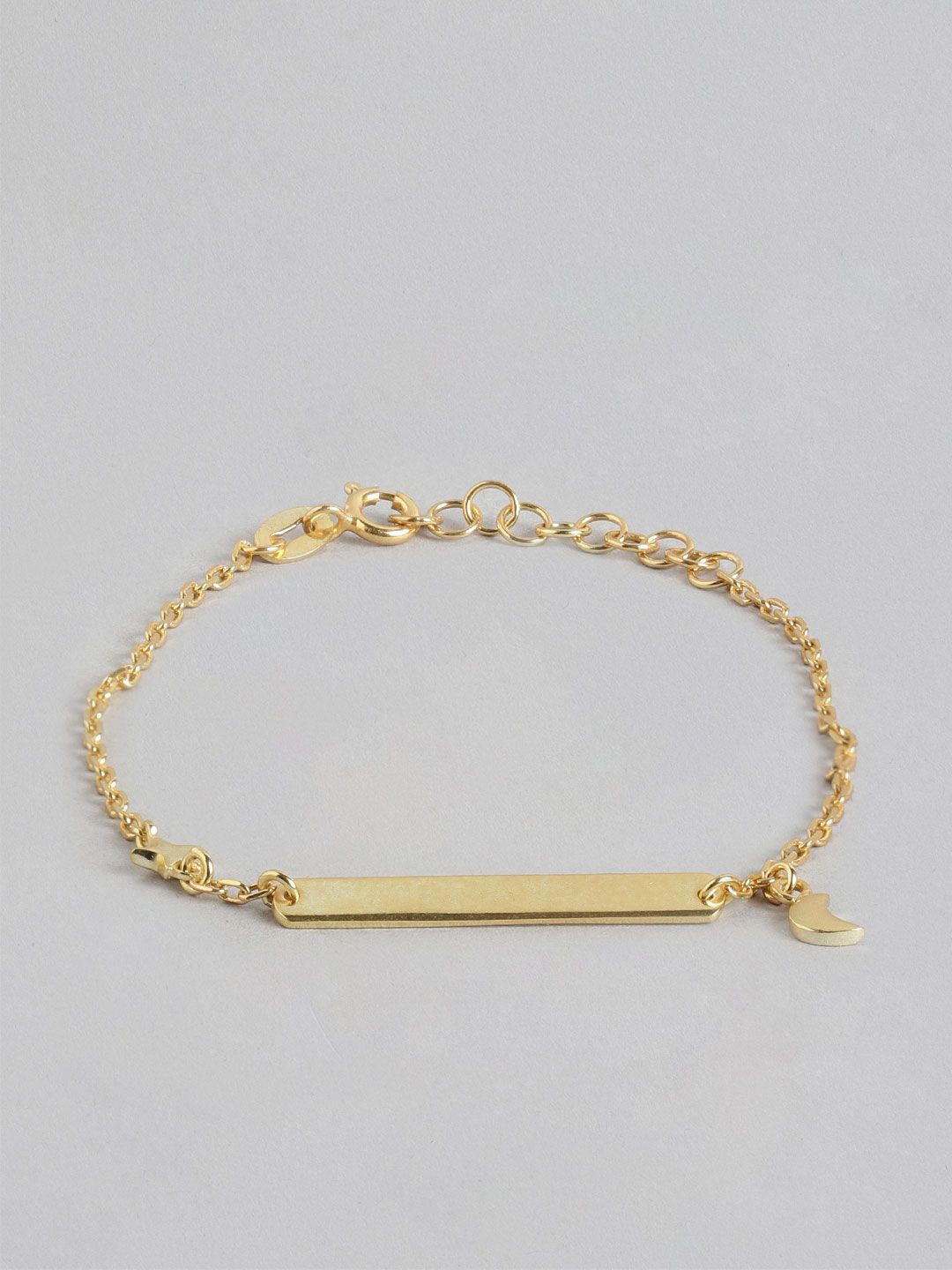 Carlton London Women Gold-Plated Brass Charm Bracelet Price in India