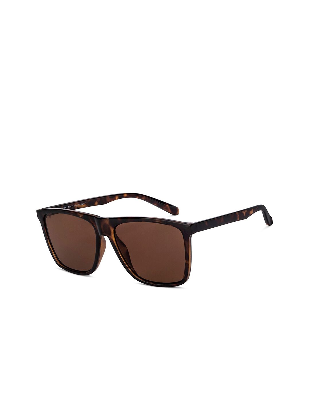 Vincent Chase by Lenskart Unisex Brown Lens & Brown Sports Sunglasses with UV Protected Lens