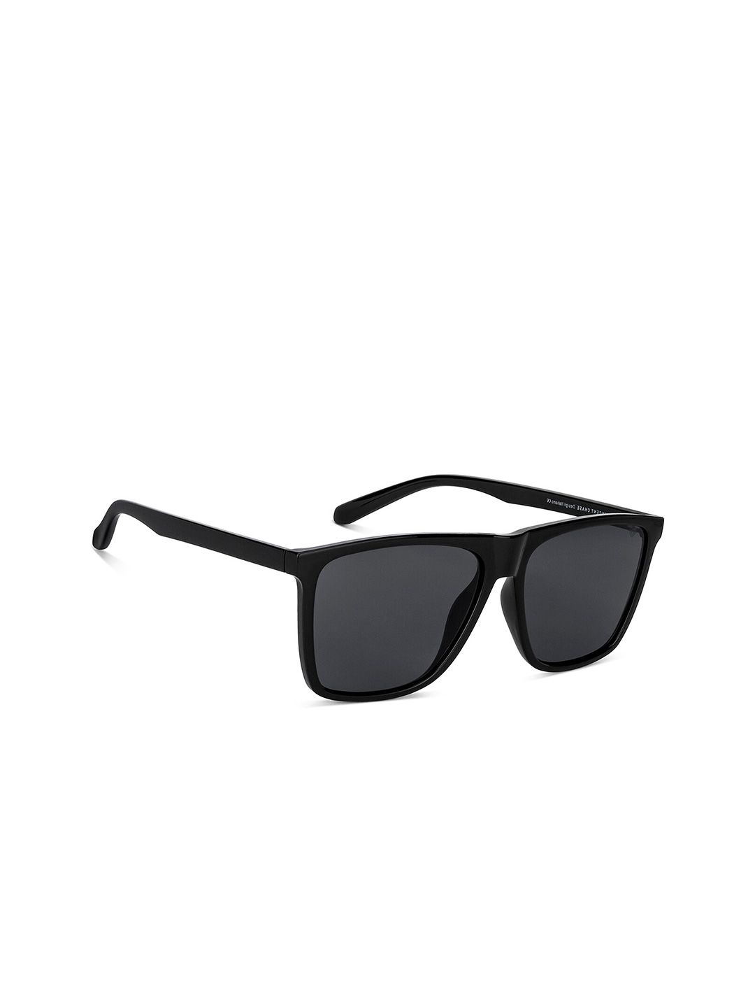 Vincent Chase by Lenskart Unisex Grey Lens & Black Sports Sunglasses with UV Protected Lens