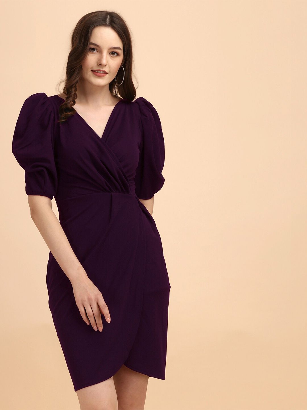 SHEETAL Associates Purple Dress Price in India