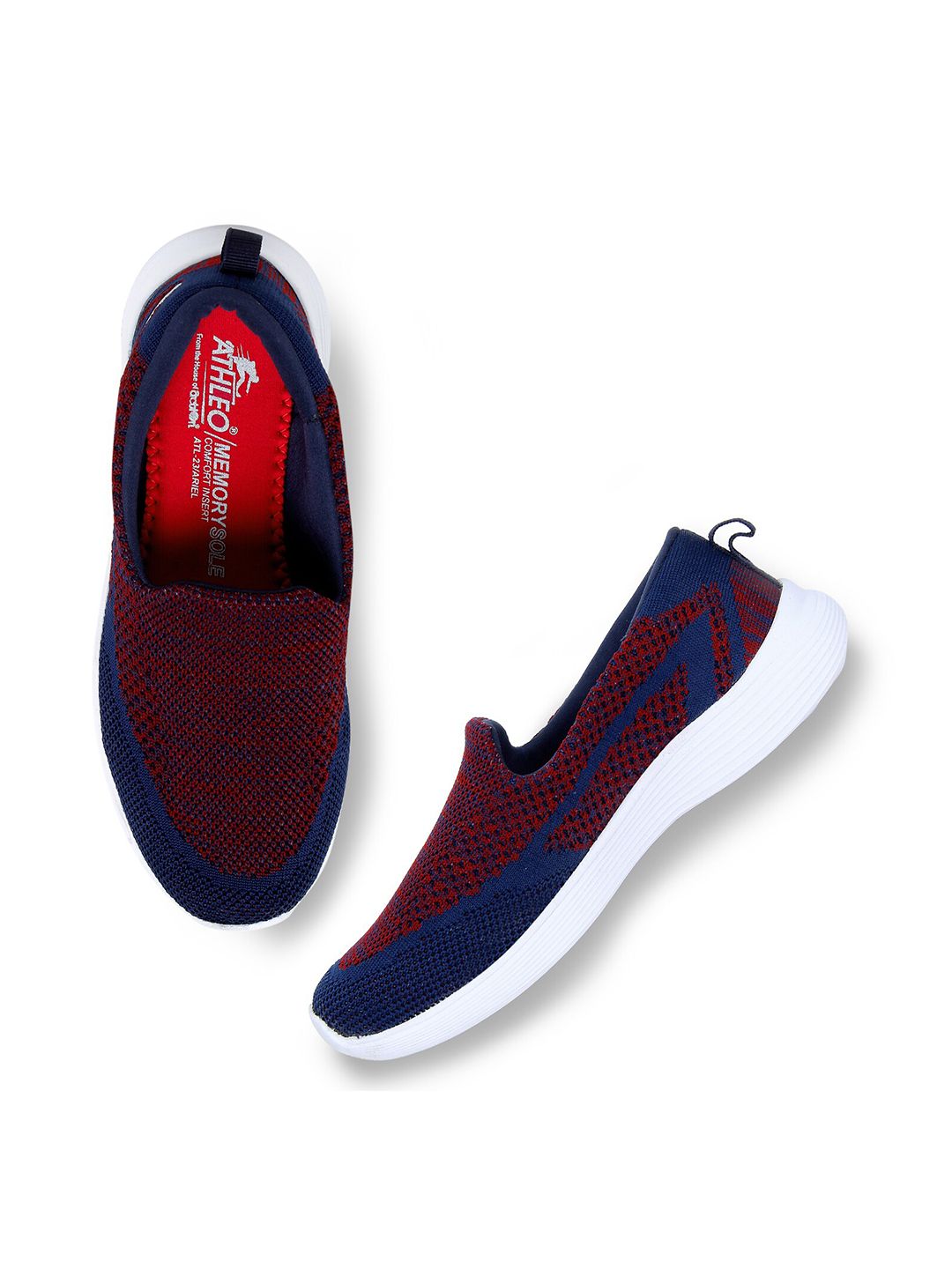 Action Women Red & Blue Mesh Sports Shoes Price in India