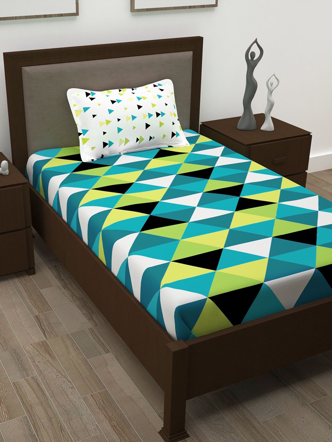 Story@home Unisex Blue Bedsheets Price in India