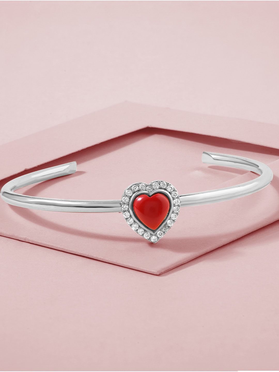 MINUTIAE Women Silver Bracelet Price in India