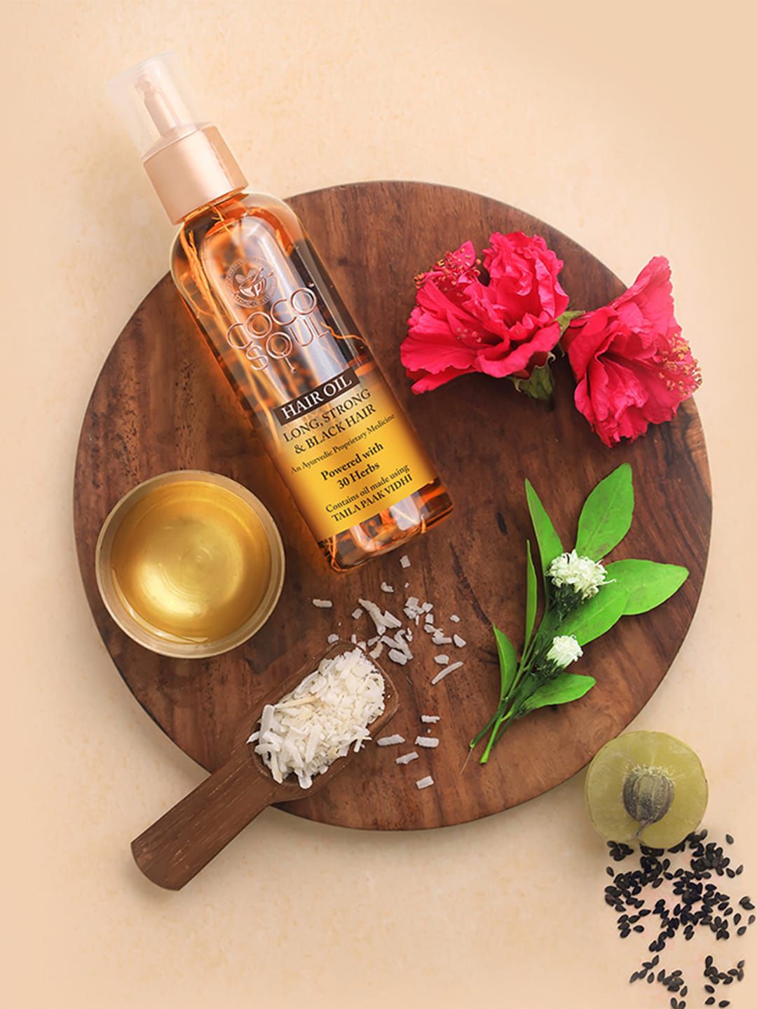Coco Soul Ayurvedic Nourishing & Conditioning Hair Oil 95ml Price in India