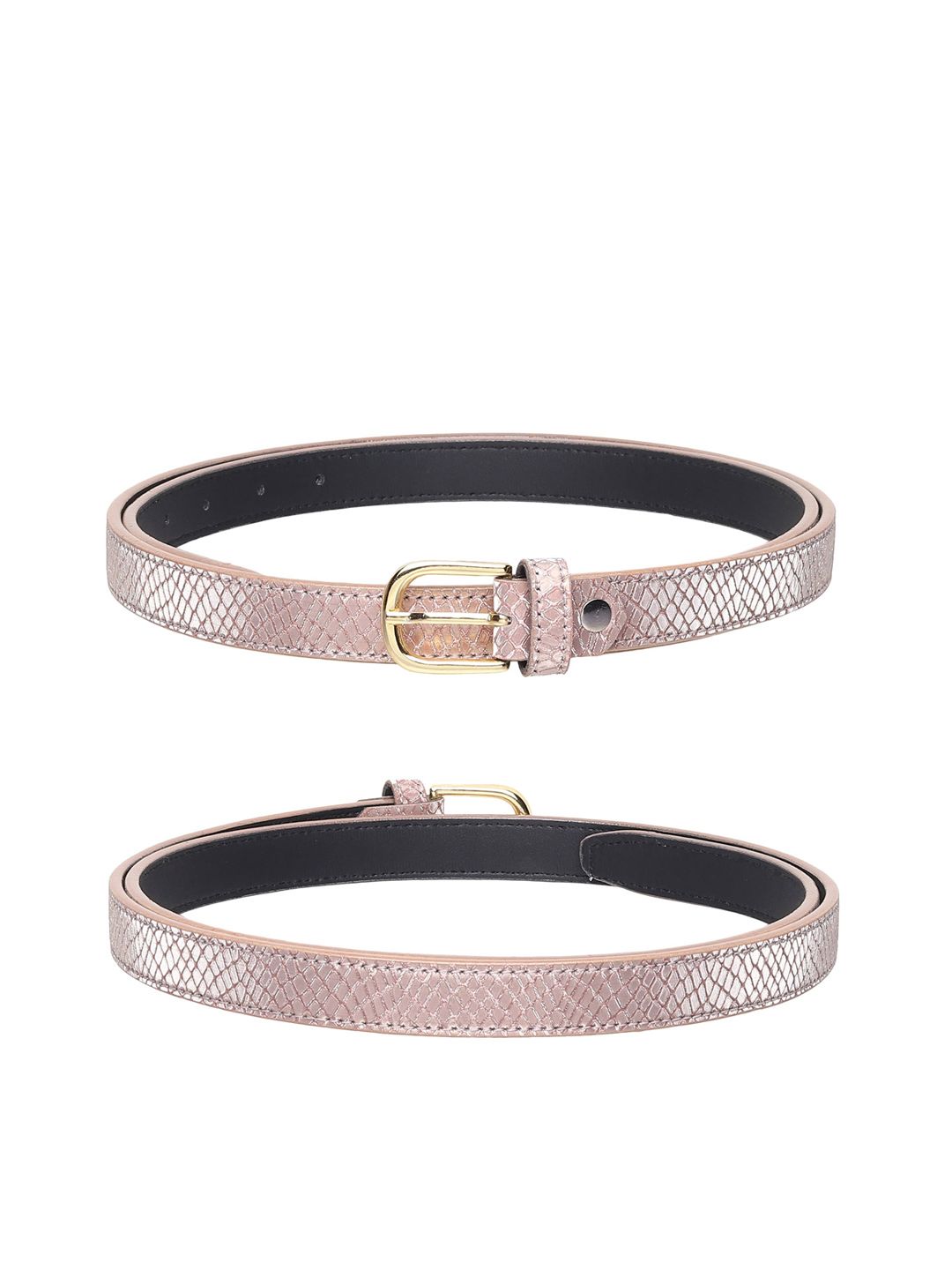 URBAN ALFAMI Women PU Belt -Pack Of 3 Price in India