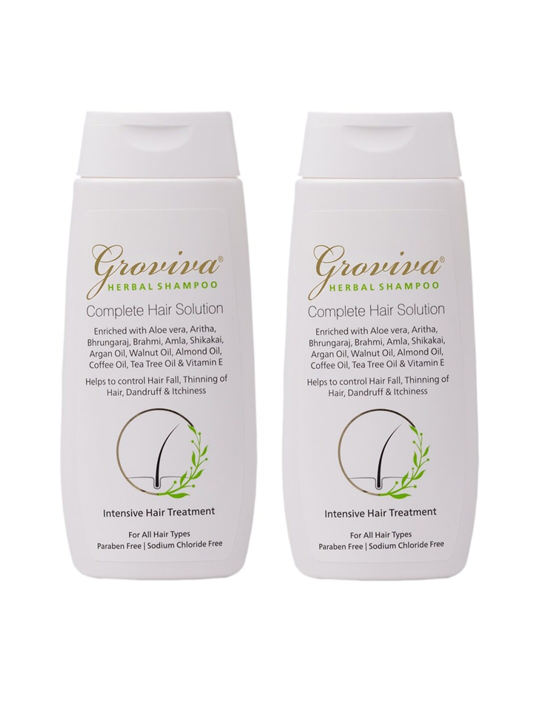 Groviva Unisex White Shampoo and Conditioner 100ml Price in India