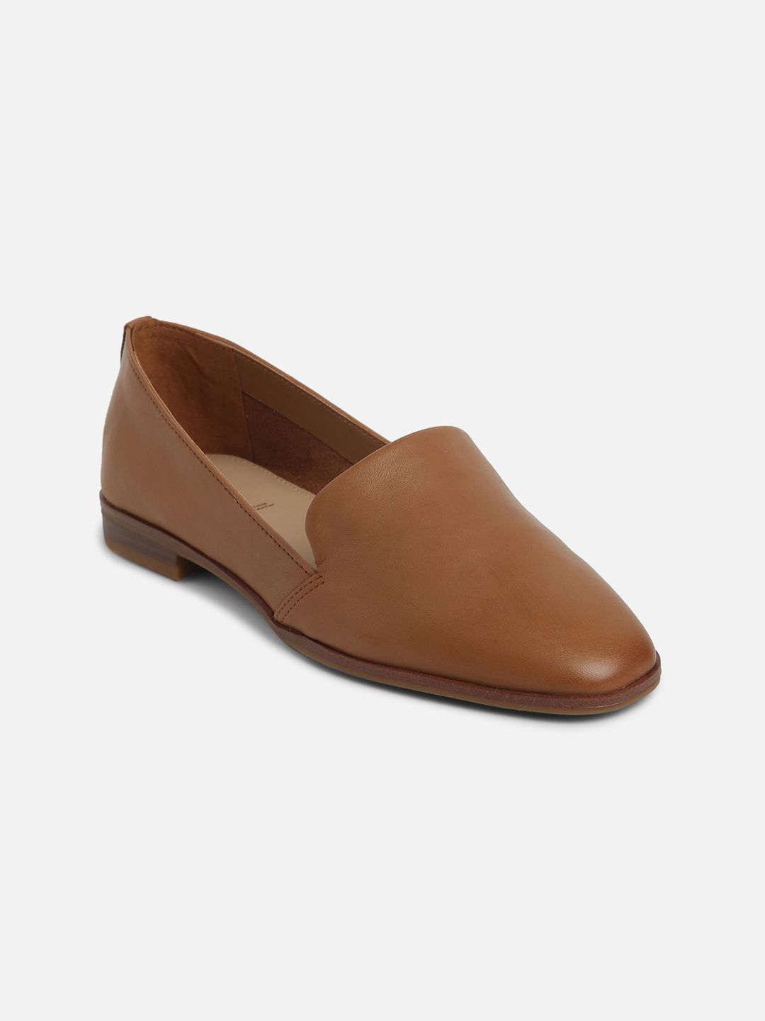 ALDO Women Brown Leather Slip-On Casual shoes Price in India