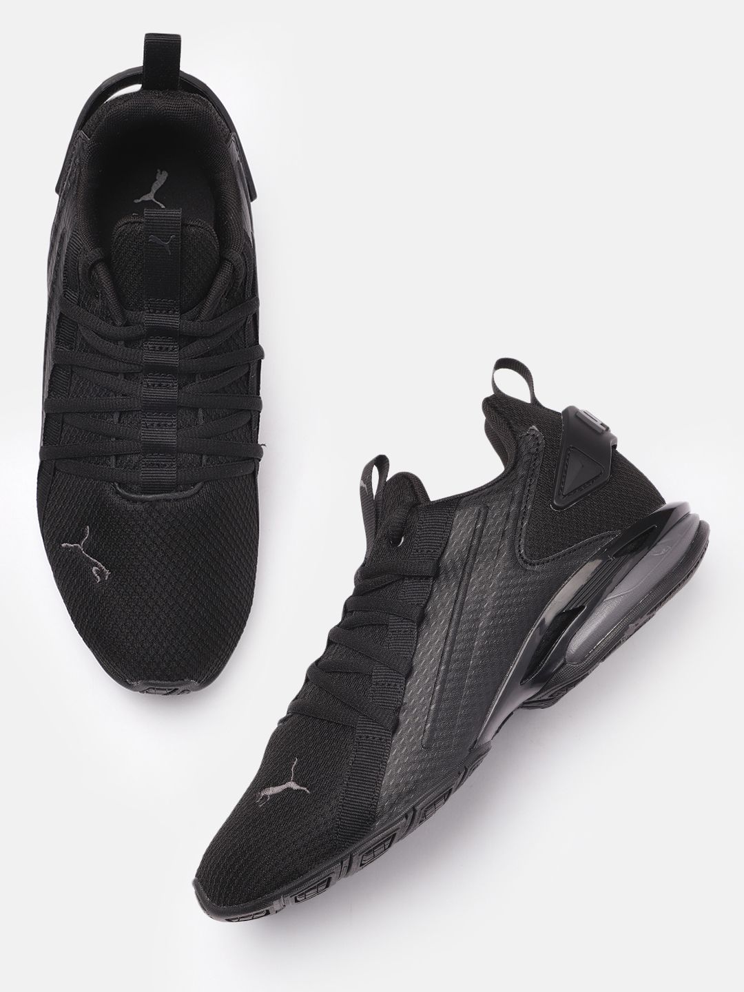 Puma Unisex Black Ion SOFTFOAM Running Shoes Price in India