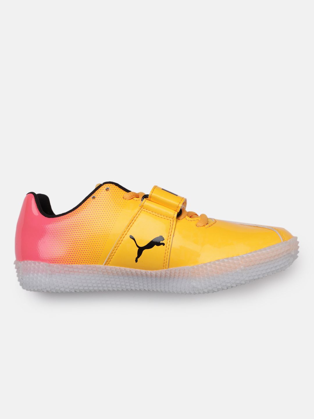 Buy Puma Unisex Yellow evoSPEED High Jump 10 Running Shoes
