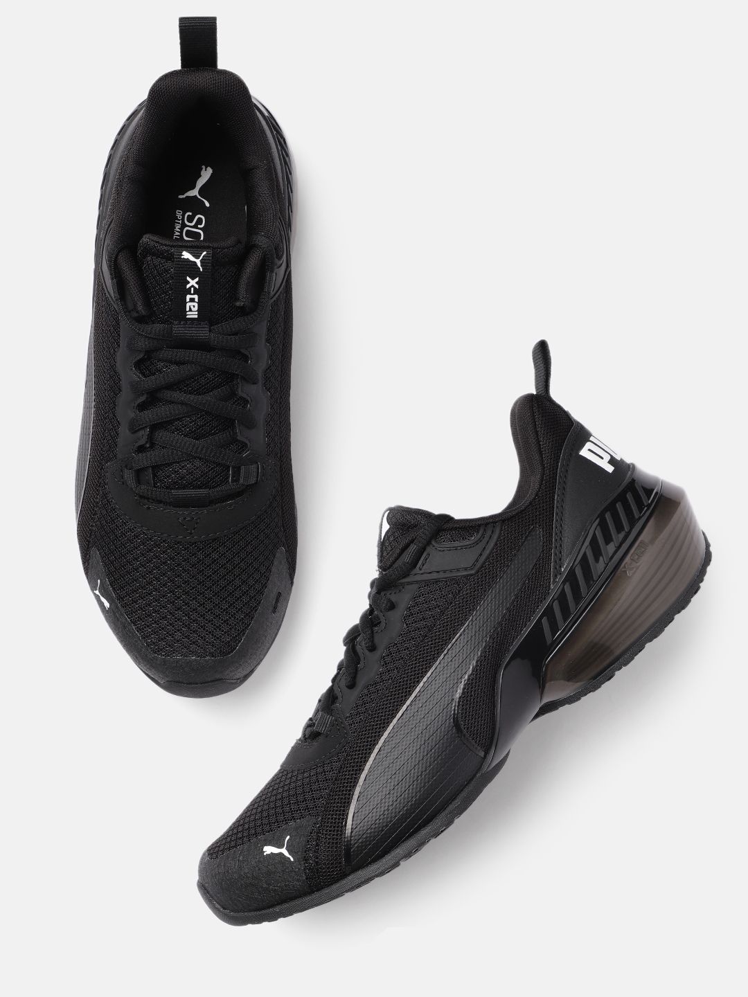 Puma Unisex Black X-Cell Uprise Fade Running Shoes Price in India
