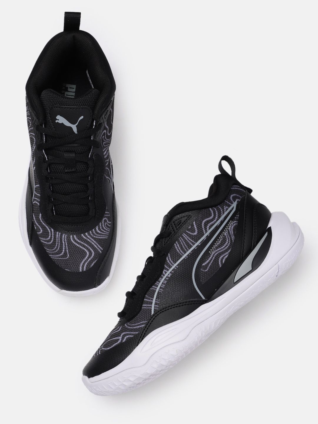 Puma Unisex Playmaker Pro Lava Basketball Shoes Price in India