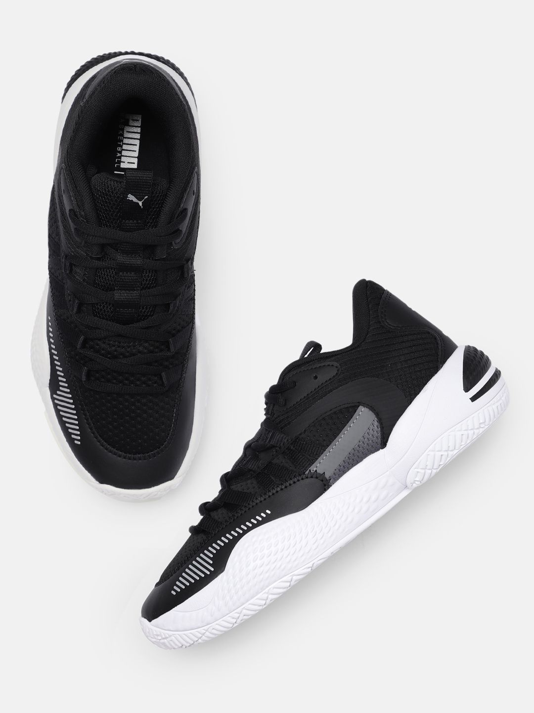 Puma Unisex Black Court Rider 2.0 Basketball Shoes Price in India