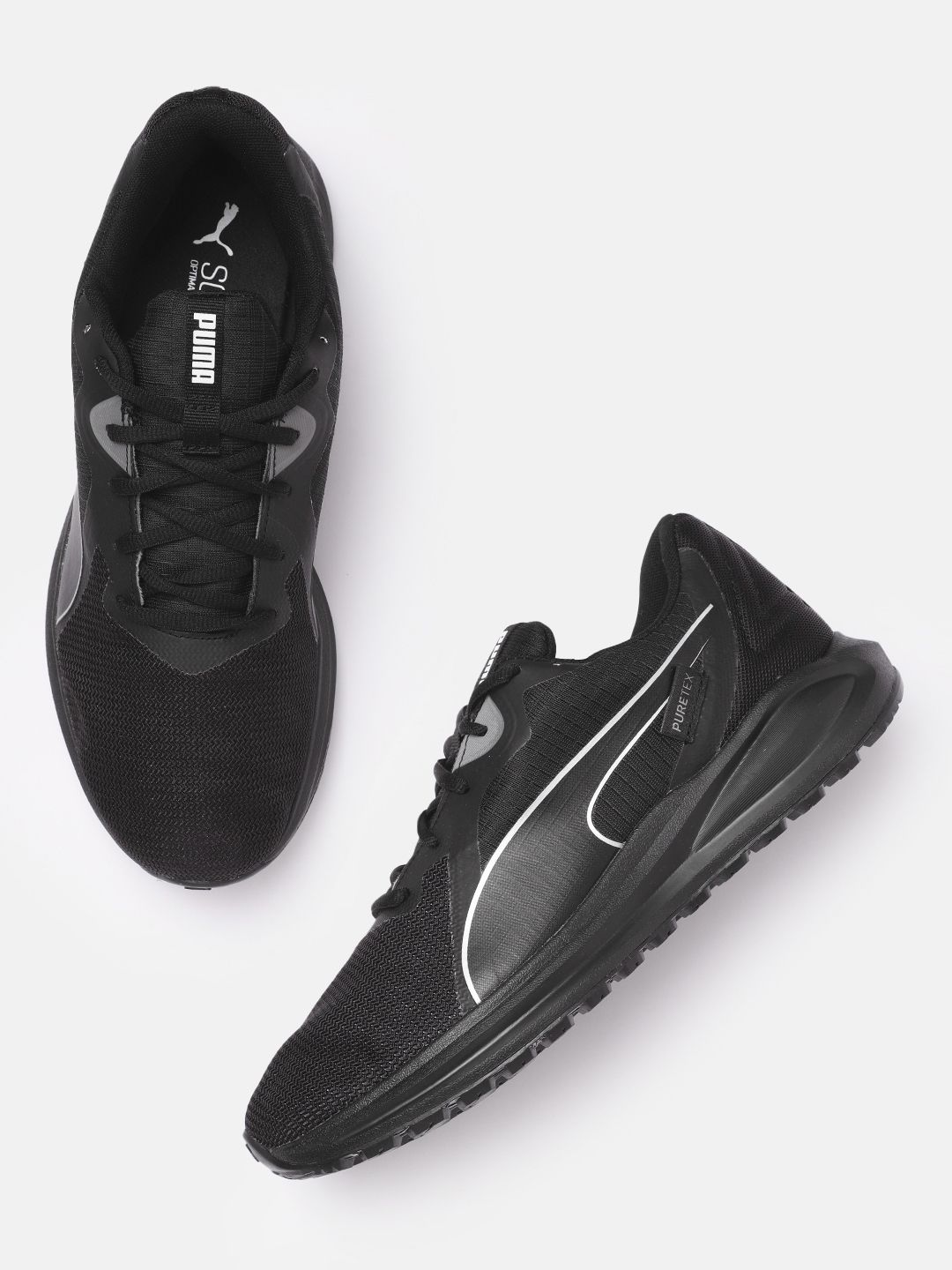 Puma Unisex Black Twitch Runner PTX Running Shoes Price in India