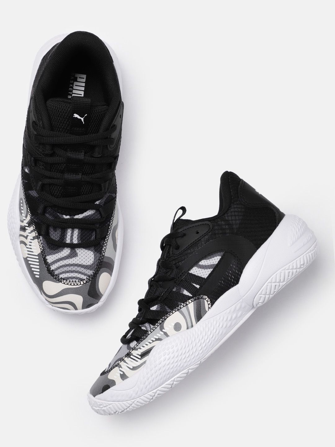 Puma Unisex Court Rider 2.0 Lava Basketball Shoes Price in India