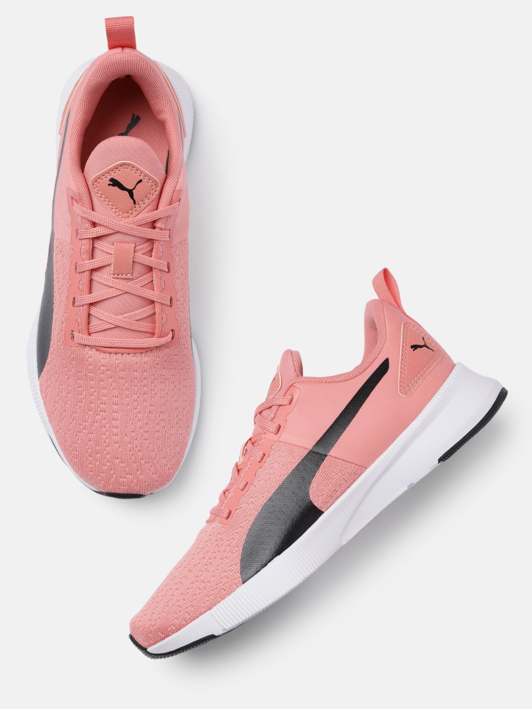 Puma Women Pink Solid Flyer Runner Running Shoes Price in India