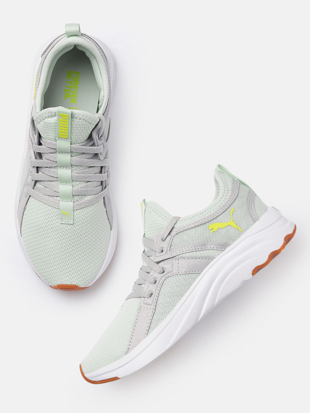 Puma Women Sea Green Softride Sophia Better Running Shoes