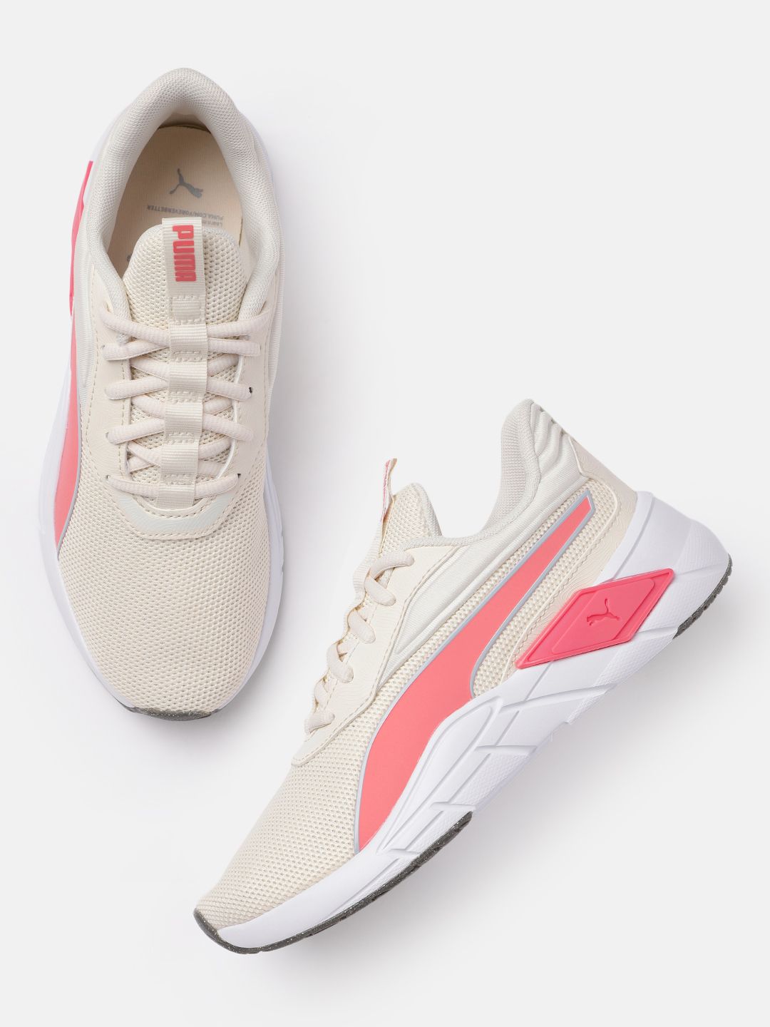 Puma Women Beige Lex Better Training Shoes Price in India