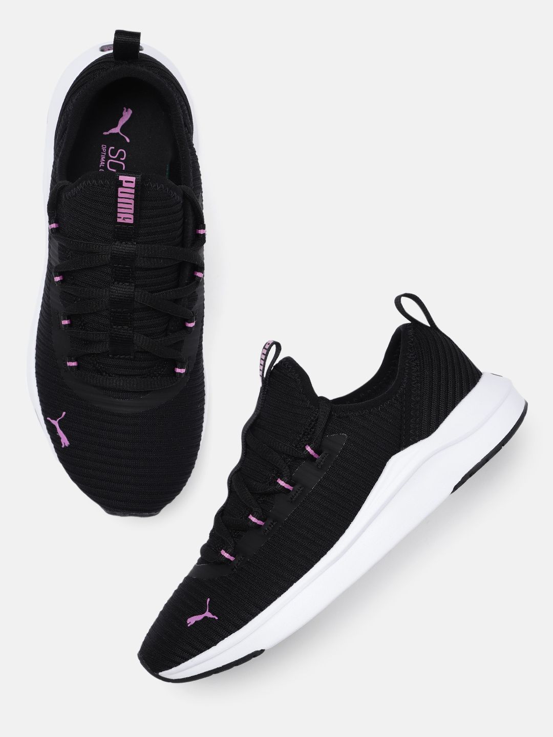 Puma Women Black Softride Finesse Running Shoes Price in India
