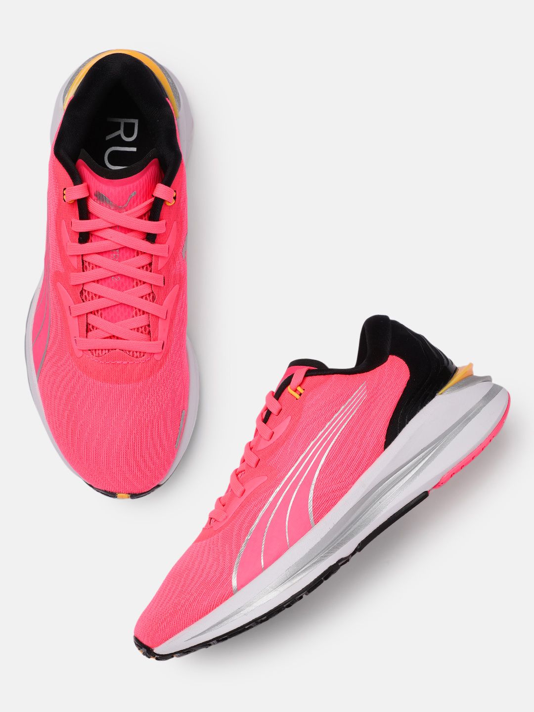 Puma Women Florescent Pink Electrify Nitro 2 Running Shoes Price in India