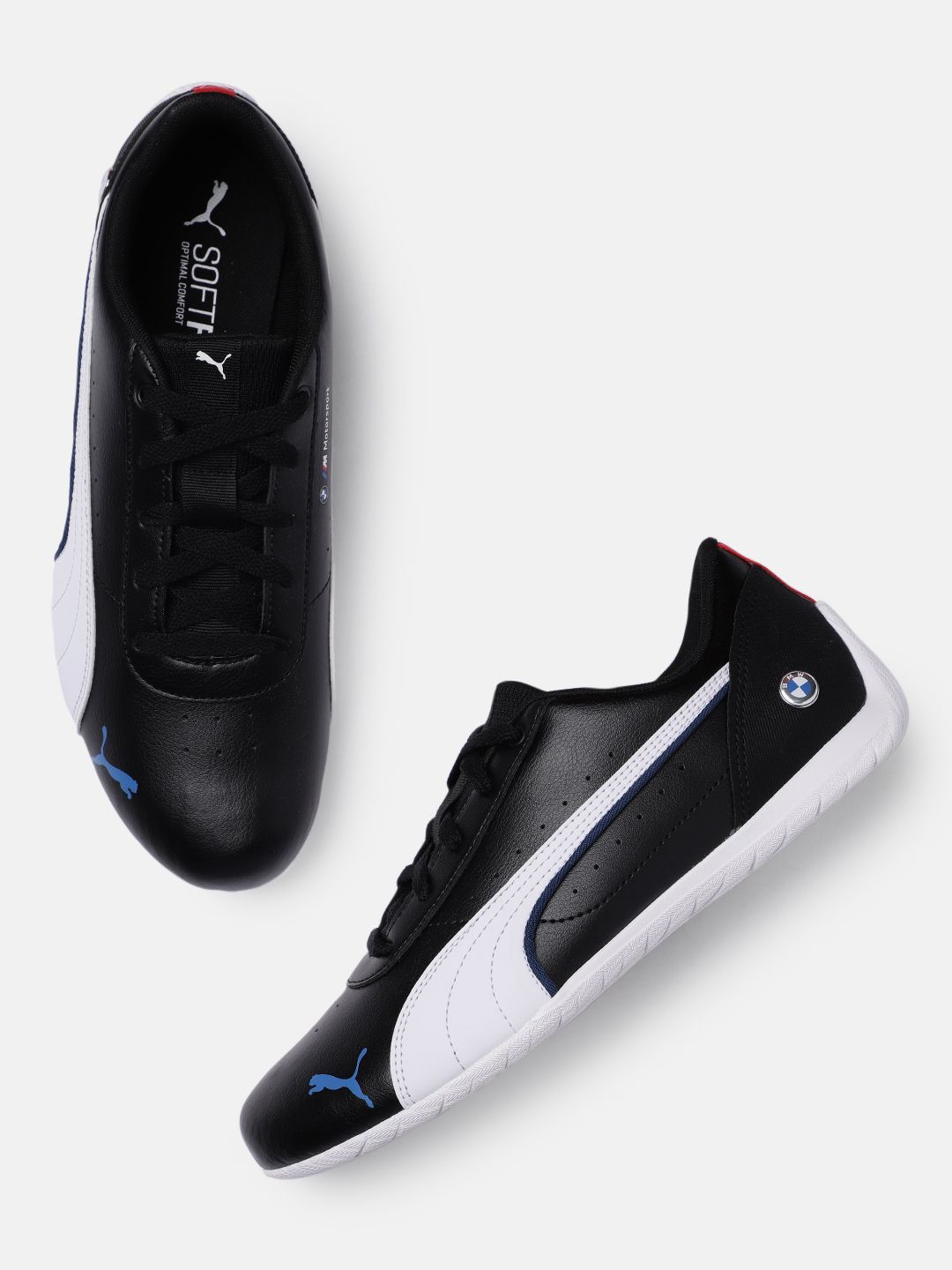 PUMA Motorsport Unisex Black Perforations BMW MMS Neo Cat Regular Sneakers Price in India