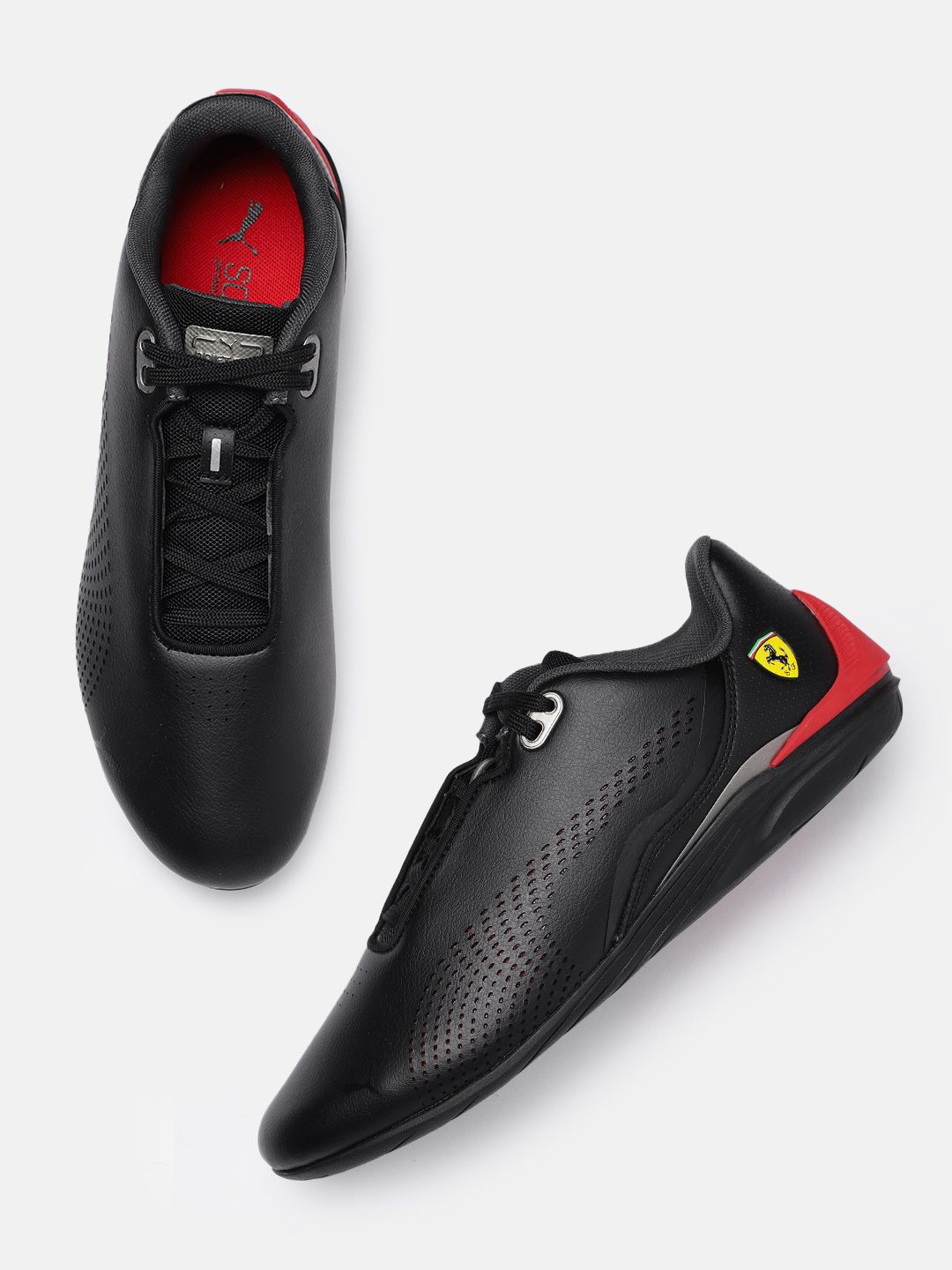 PUMA Motorsport Unisex Black Ferrari Drift Cat Decima Sneakers Price in India