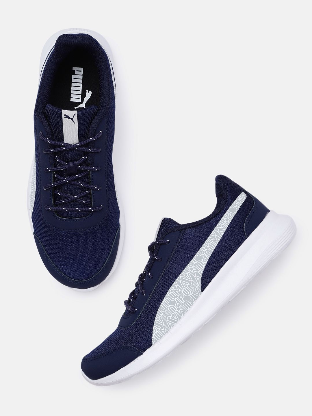 Puma Unisex Navy Blue Solid Daze V2 Casual Sneakers Price in India