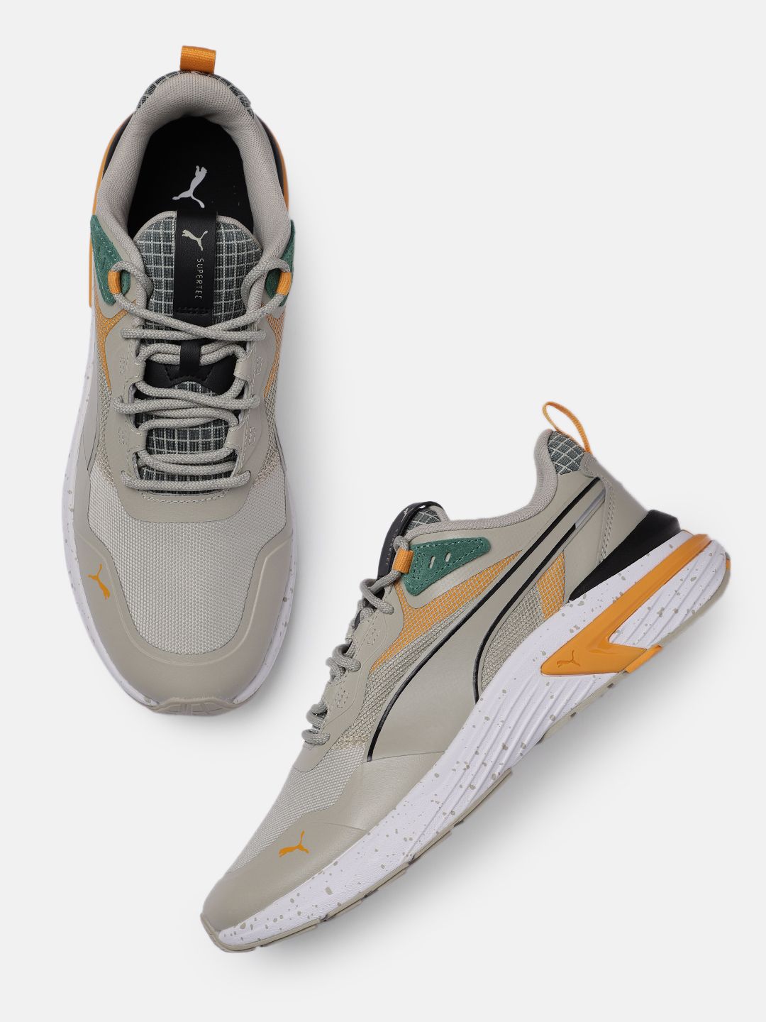 Puma Unisex Beige Supertec Open Road Sneakers Price in India