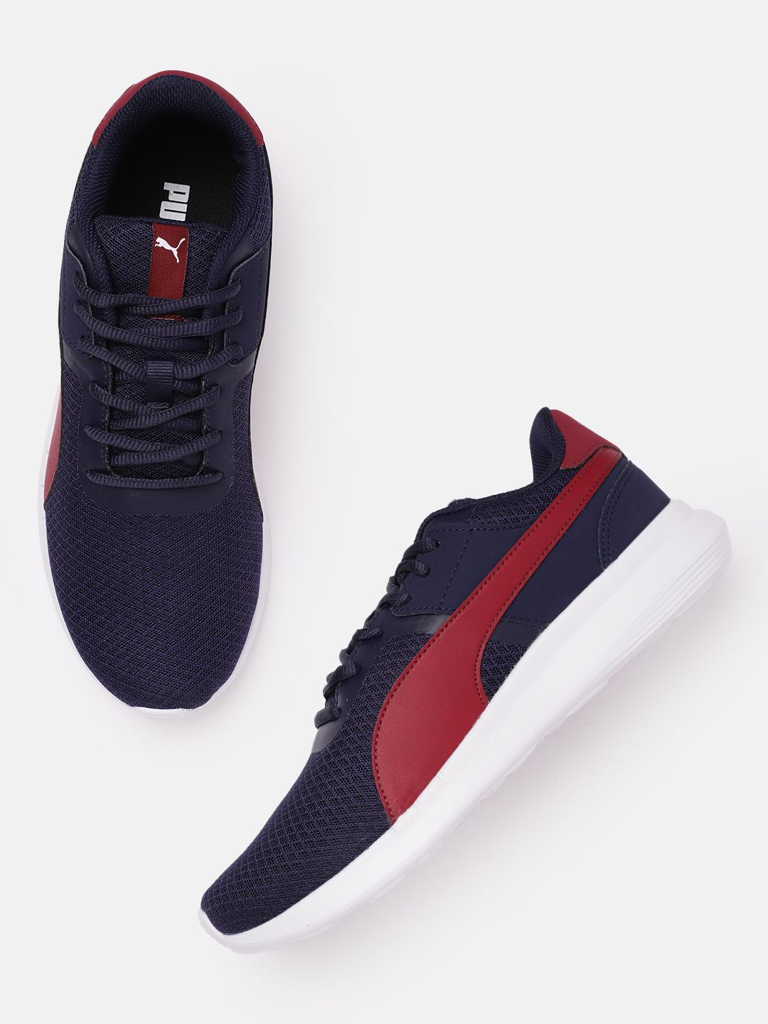 Buy Puma Men Blue Red Ziller V2 Sneakers - Casual Shoes for Men