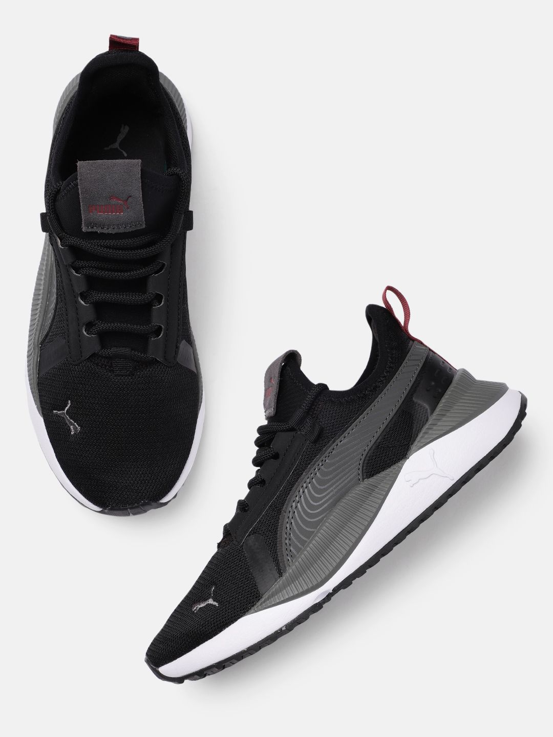 Puma Unisex Black Pacer Future Street Plus Sneakers Price in India