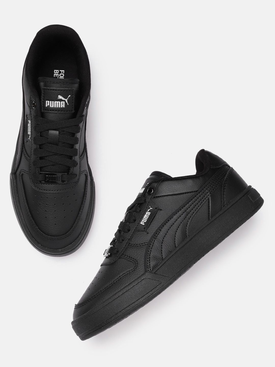 Puma Unisex Perforations Caven Dime Leather Sneakers Price in India