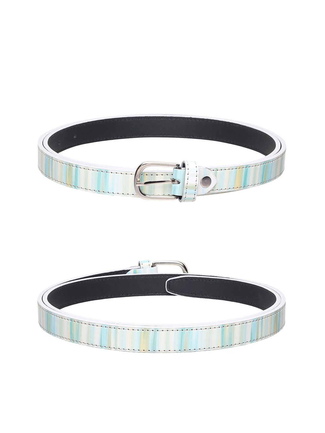 URBAN ALFAMI Women Set Of 3 Printed Casual Belts Price in India