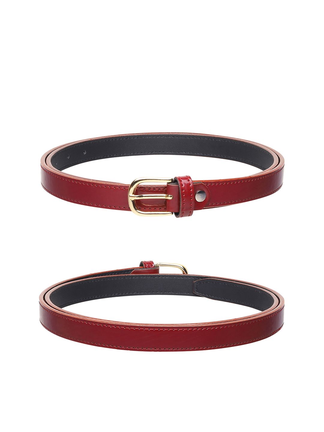 URBAN ALFAMI Pack Of 3 Women Textured Belt Price in India