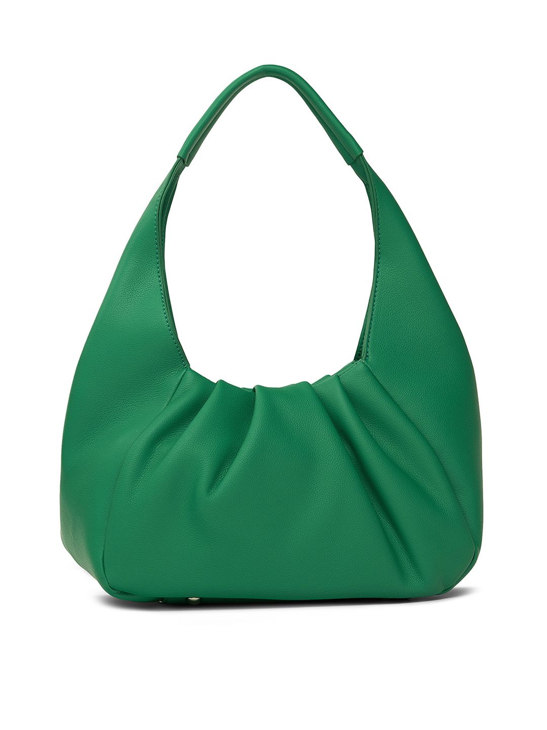 MIRAGGIO Green PU Shopper Hobo Bag Price in India