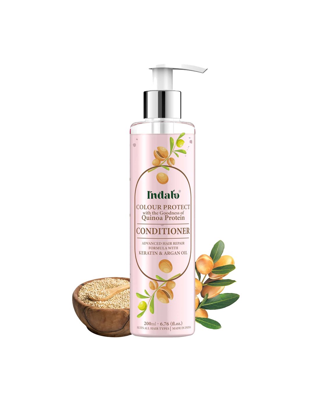 INDALO Quinoa Protein Colour Protect Conditioner for Hair & Damaged Hair Repair - 200 ml Price in India