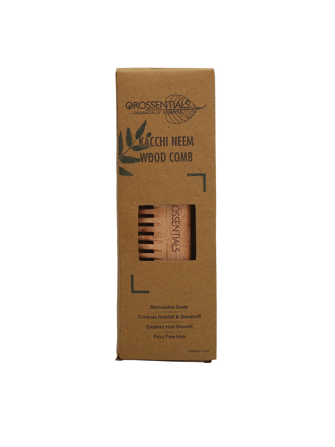 OROSSENTIALS Neem Wooden Comb Price in India