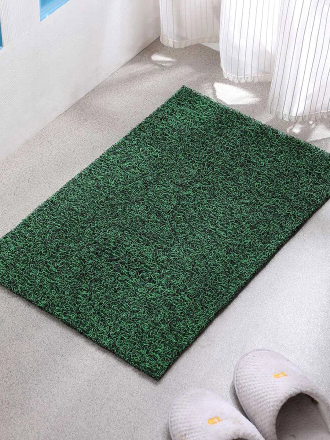 Gallery99 Green Solid Polyester Doormats Price in India