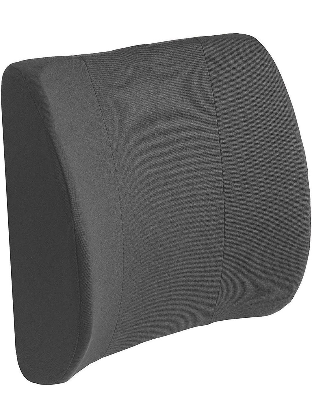 Pum Pum Grey Solid Therapedic Backrest Lumbar Pillow Price in India
