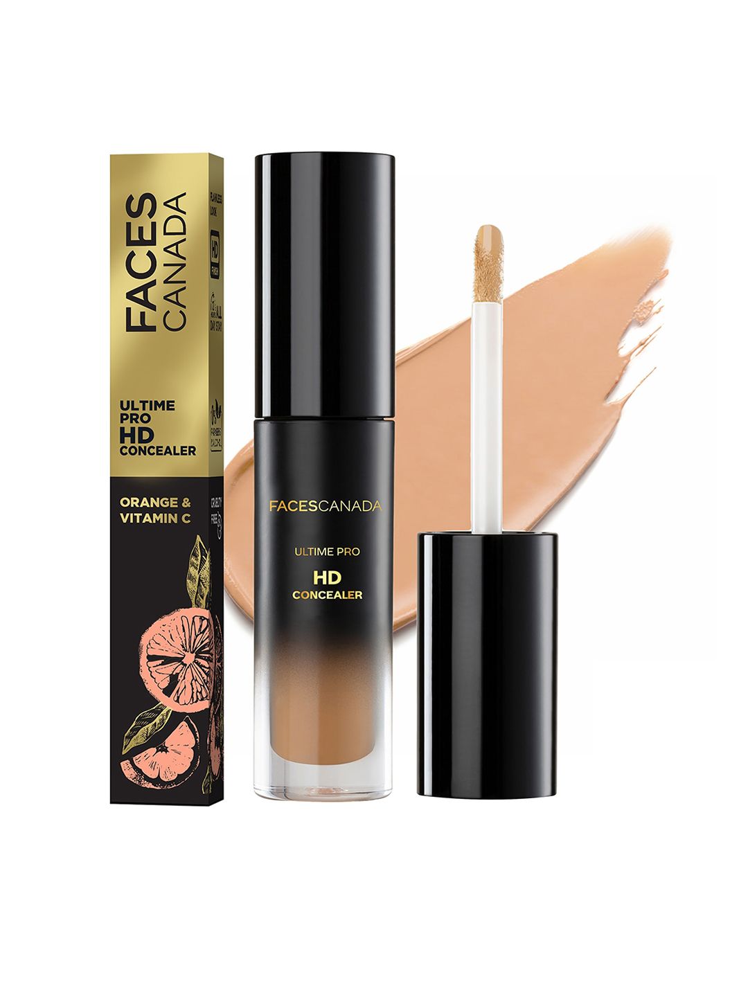 FACES CANADA 12 HR Stay Flawless HD Finish Ultime Pro HD Concealer 3.8 ml - Sand Beige 01