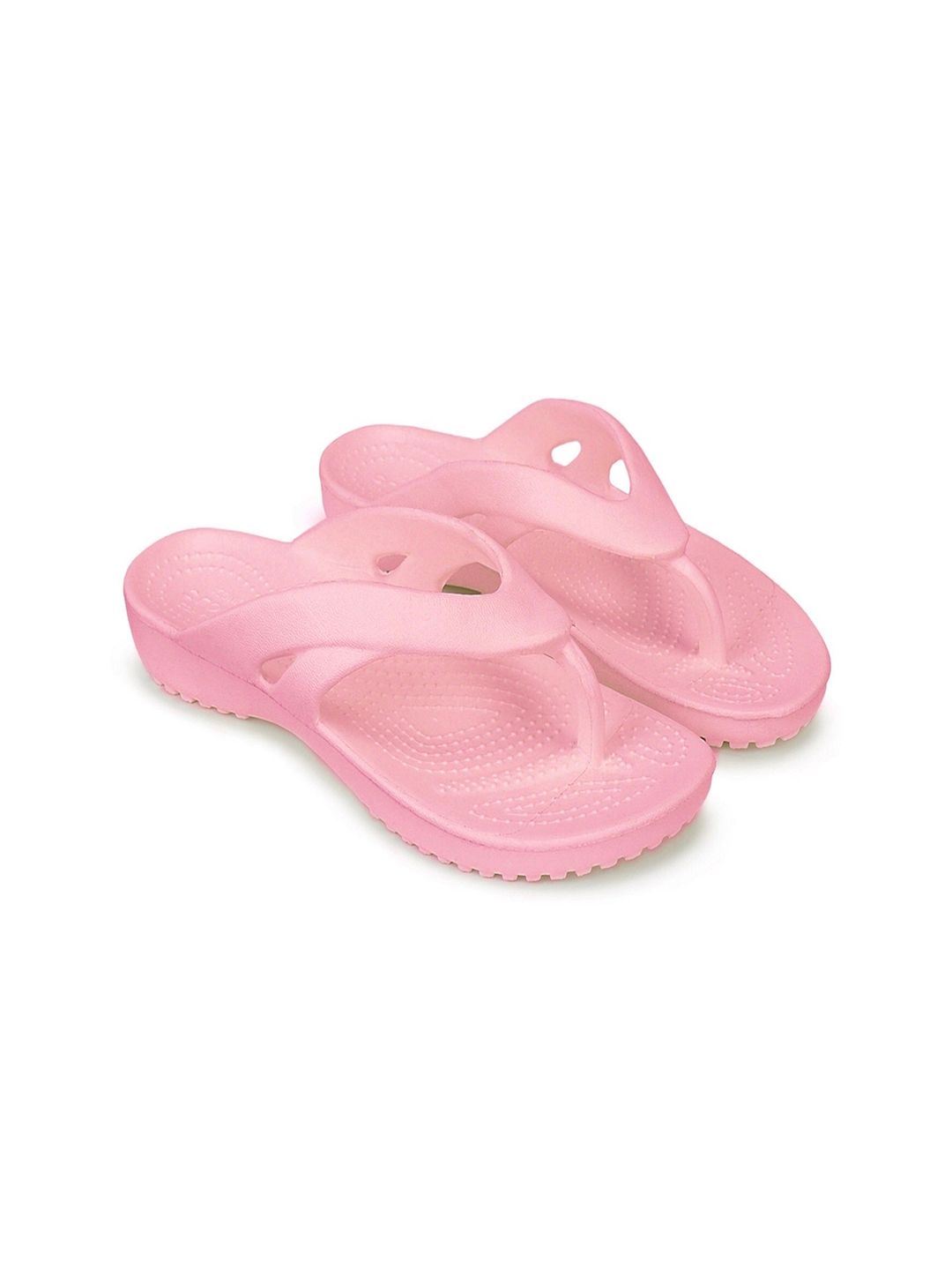 BEONZA Women Pink Thong Flip-Flops Price in India